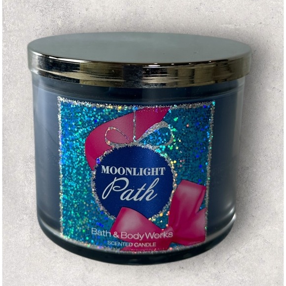 NEW! Bath & Body Works Moonlight Path Scented 3 Wick Candle Large 14.5 OZ - Picture 8 of 8